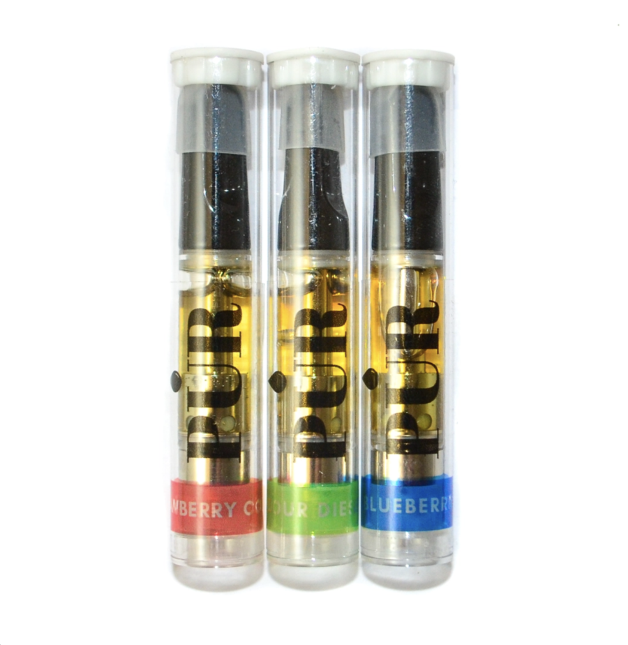 PUR brand THC vape carts delivery canada